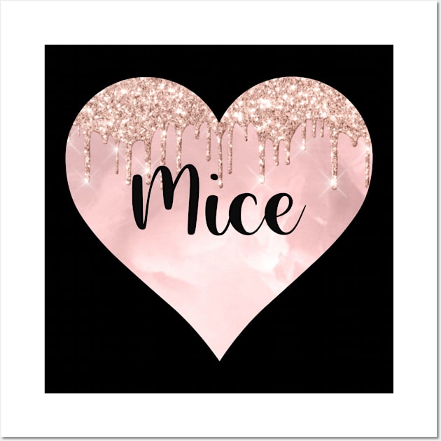 Mice pet mom gift Wall Art by SerenityByAlex